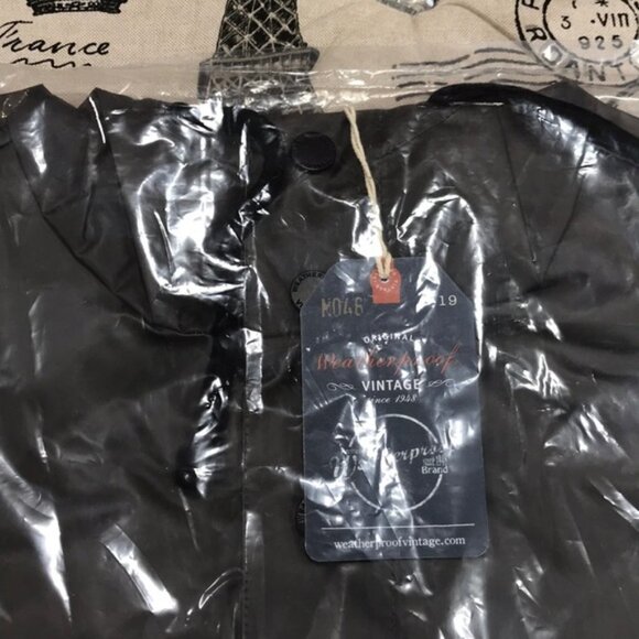 Weatherproof Vintage Translucent Long Rain Jacket - Picture 4 of 6